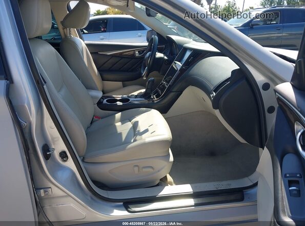 JN1EV7AP9KM514505 2019 INFINITI Q50 Gray Widok wnętrza z przodu