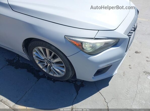 JN1EV7AP9KM514505 2019 INFINITI Q50 Gray Widok z przodu