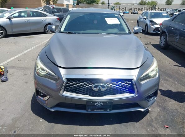 JN1EV7AP9KM516805 2019 INFINITI Q50 Gray Вид щитка приладів
