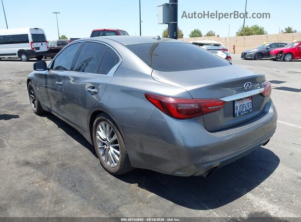 JN1EV7AP9KM516805 2019 INFINITI Q50 Gray Панорамний вид салону 360°