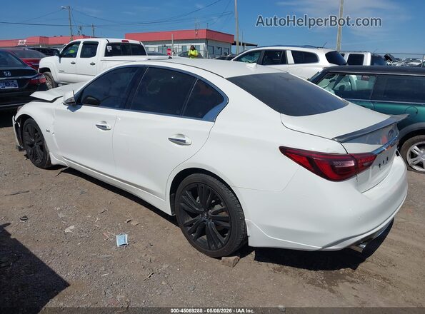JN1EV7AP9KM540943 2019 INFINITI Q50 White Rear left