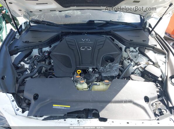 JN1EV7AP9KM540943 2019 INFINITI Q50 White Rear view