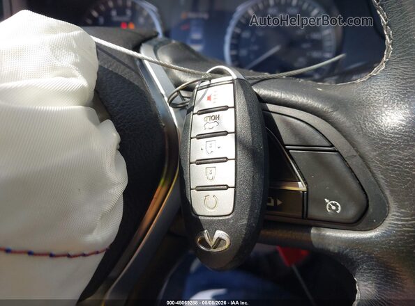 JN1EV7AP9KM540943 2019 INFINITI Q50 White Dashboard view