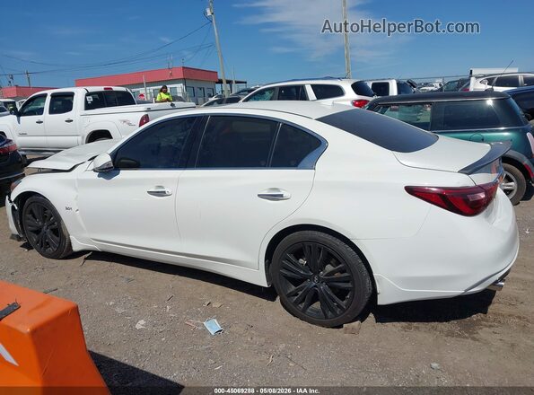 JN1EV7AP9KM540943 2019 INFINITI Q50 White 360 interior view