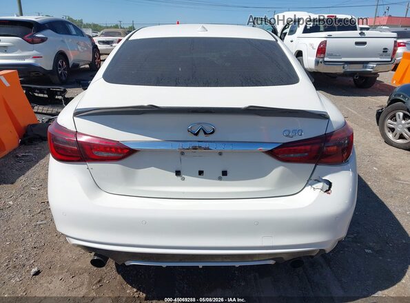 JN1EV7AP9KM540943 2019 INFINITI Q50 White 