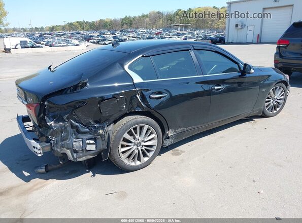JN1EV7AP9KM543549 2019 INFINITI Q50 Black Vista frontal