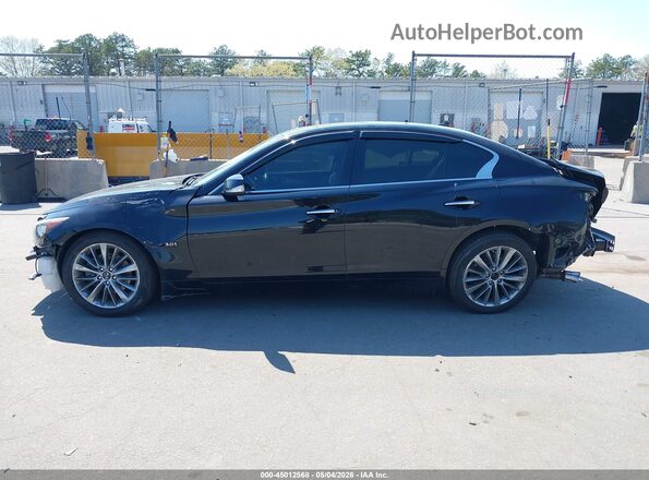 JN1EV7AP9KM543549 2019 INFINITI Q50 Black Vista interior trasera