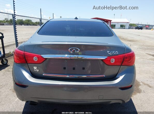 JN1EV7APXHM738326 2017 INFINITI Q50 Серый 