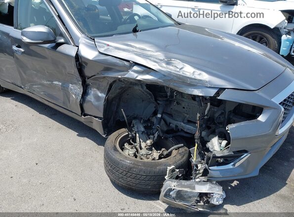 JN1EV7APXJM352205 2018 INFINITI Q50 Silver Вид спереду