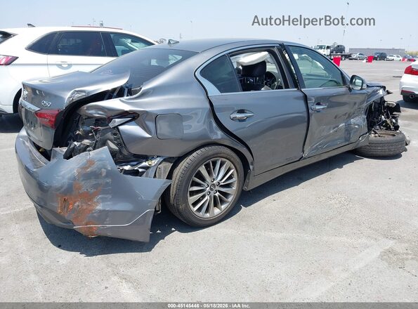 JN1EV7APXJM352205 2018 INFINITI Q50 Silver Задня права чверть