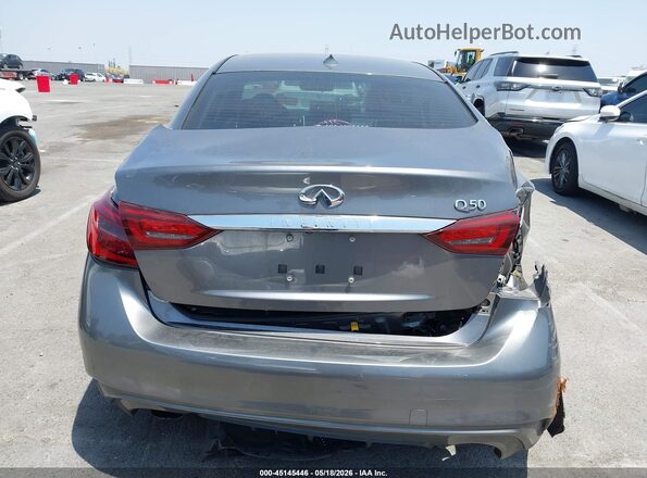 JN1EV7APXJM352205 2018 INFINITI Q50 Silver 