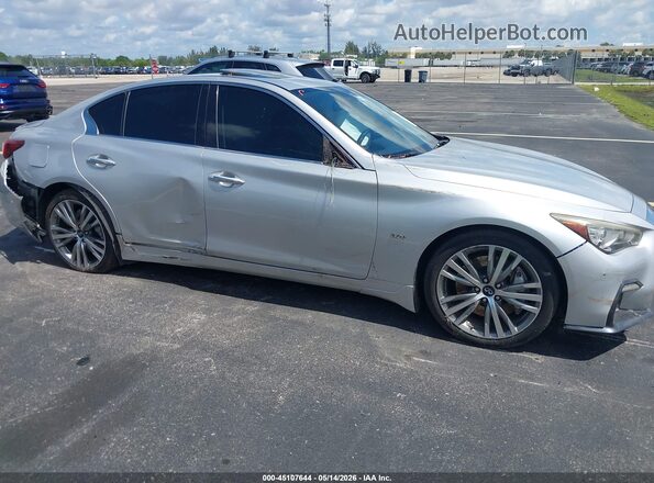 JN1EV7APXJM358571 2018 INFINITI Q50 Серый 