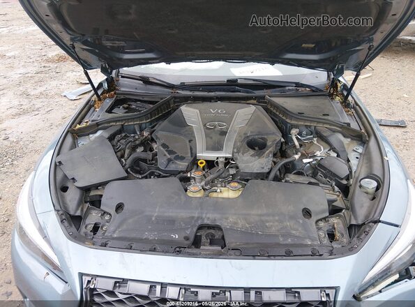 JN1EV7AR2JM442031 2018 INFINITI Q50 Light Blue Հետևի տեսք