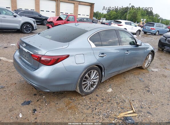 JN1EV7AR2JM442031 2018 INFINITI Q50 Light Blue Հետևի աջ