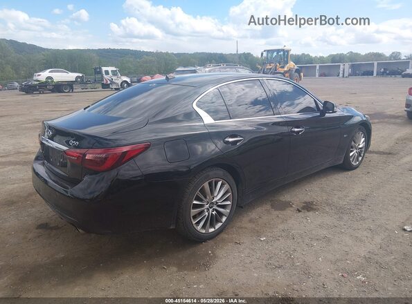 JN1EV7AR2KM554734 2019 INFINITI Q50 Black Tył prawy