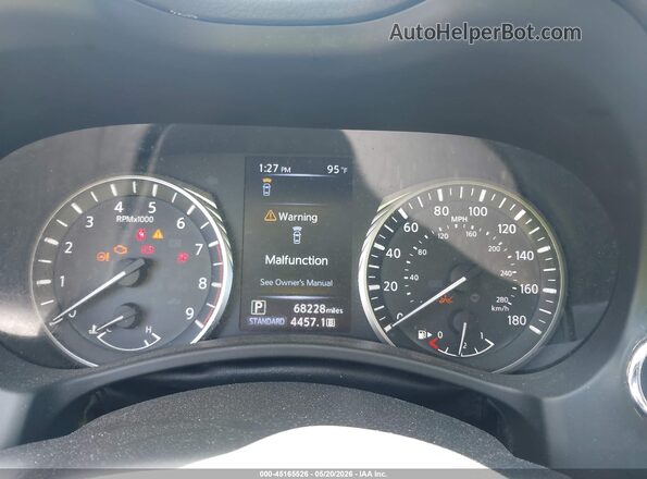 JN1EV7AR2KM591461 2019 INFINITI Q50 Gray Vista de los asientos traseros