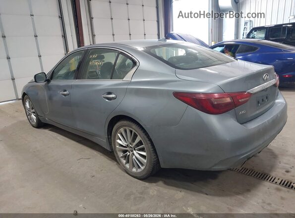 JN1EV7AR3JM435153 2018 INFINITI Q50 Silver 
