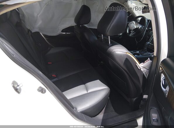 JN1EV7AR3JM437467 2018 INFINITI Q50 White VIN sticker view