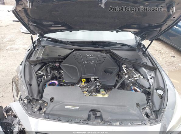 JN1EV7AR3KM550532 2019 INFINITI Q50 Gray უკანა ხედი