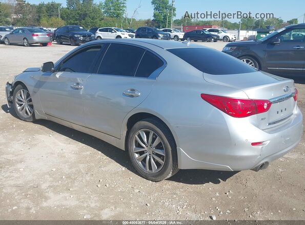 JN1EV7AR4HM841386 2017 INFINITI Q50 Silver Trasero izquierdo