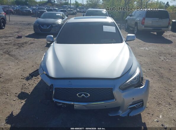 JN1EV7AR4HM841386 2017 INFINITI Q50 Silver Vista del cuadro de instrumentos