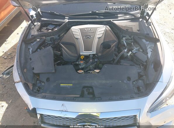 JN1EV7AR4HM841386 2017 INFINITI Q50 Silver Vista trasera