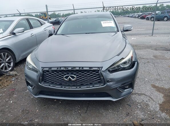 JN1EV7AR4JM440314 2018 INFINITI Q50 Серый Вид щитка приборов