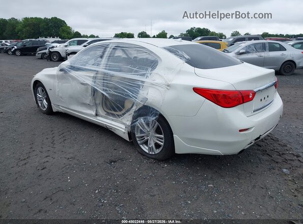 JN1EV7AR6HM830700 2017 INFINITI Q50 Кремовый Задняя левая четверть