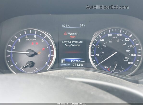 JN1EV7AR6HM830700 2017 INFINITI Q50 Кремовый Вид задних сидений