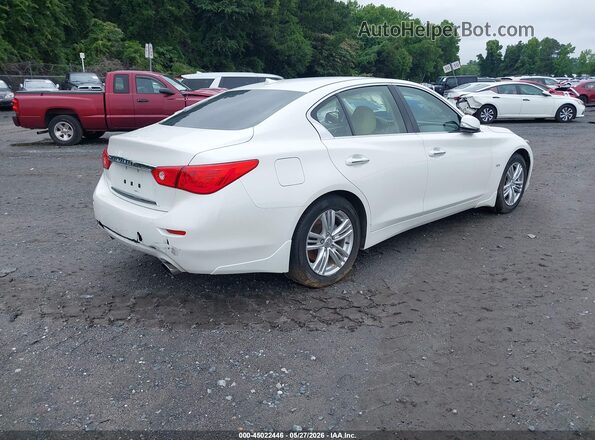 JN1EV7AR6HM830700 2017 INFINITI Q50 Кремовый Задняя правая четверть