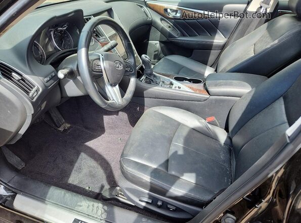 JN1EV7AR6KM552467 2019 INFINITI Q50 Black Սալոնի դիմացի տեսք