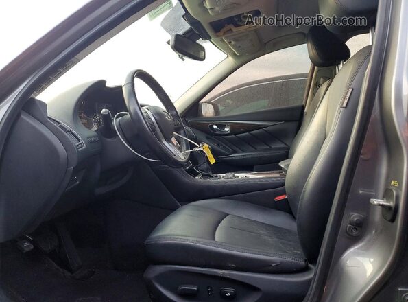 JN1EV7AR7JM433292 2018 INFINITI Q50 Gray Vista interior delantera