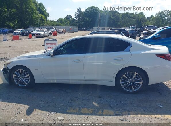 JN1EV7AR7JM439562 2018 INFINITI Q50 Белый Панорамный вид салона 360°