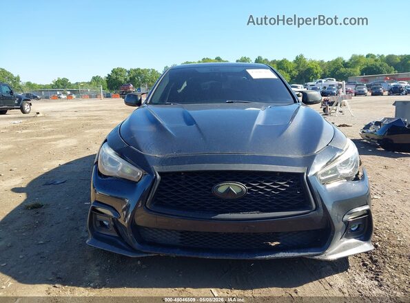 JN1EV7AR7JM439688 2018 INFINITI Q50 Black Սալոնի հետևի տեսք