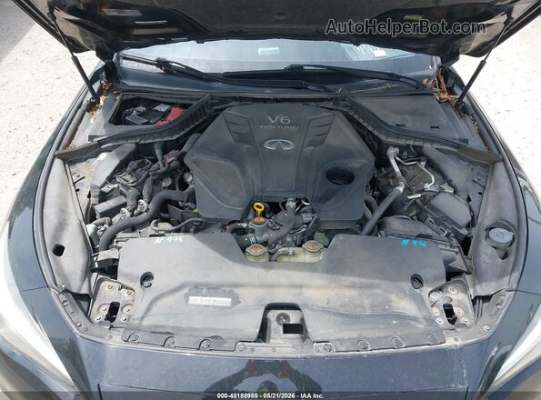JN1EV7AR7KM551246 2019 INFINITI Q50 Black უკანა ხედი