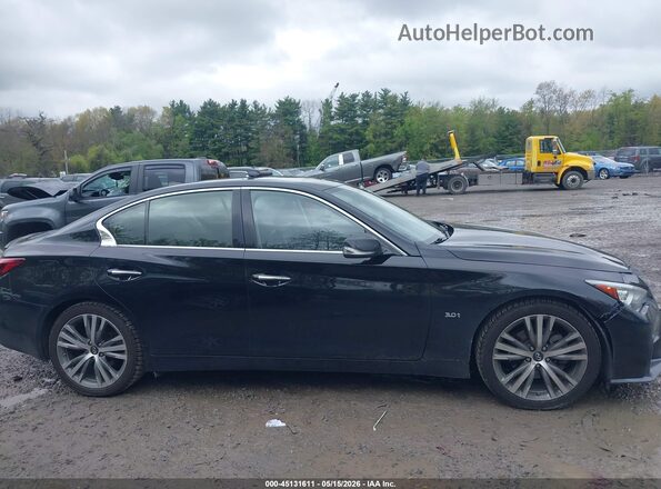 JN1EV7AR7KM553479 2019 INFINITI Q50 Black Սալոնի հետևի տեսք