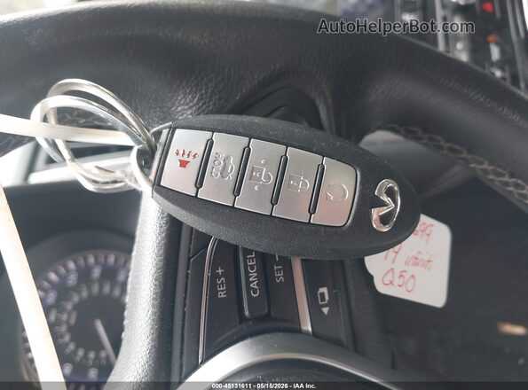 JN1EV7AR7KM553479 2019 INFINITI Q50 Black Առջևի վահանակի տեսք