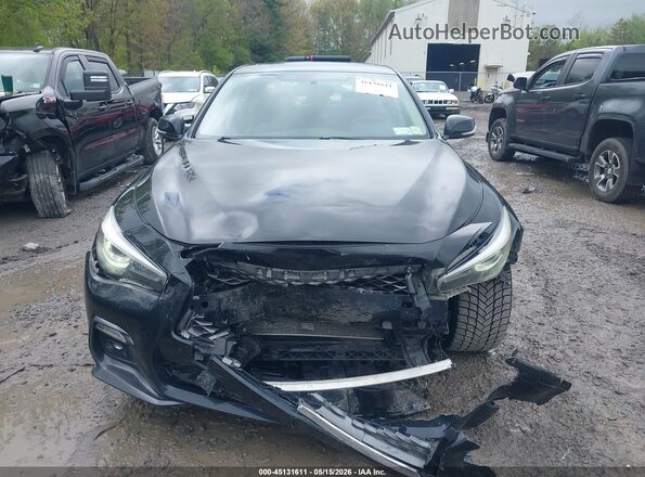 JN1EV7AR7KM553479 2019 INFINITI Q50 Black Սարքավորումների վահանակի տեսք