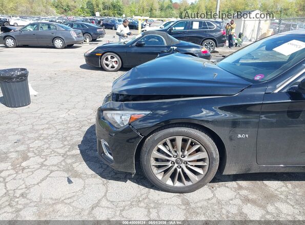 JN1EV7AR7KM592735 2019 INFINITI Q50 Черный Вид спереди
