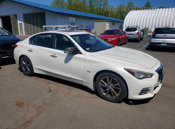 JN1EV7AR8HM837874 2017 INFINITI Q50 White 