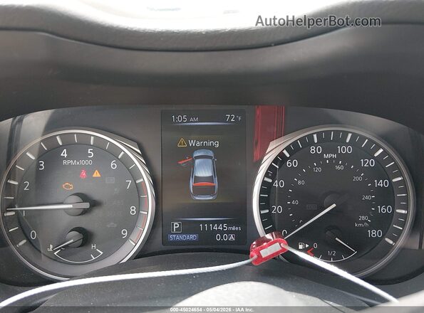 JN1EV7AR8JM443684 2018 INFINITI Q50 White უკანა სავარძლების ხედი