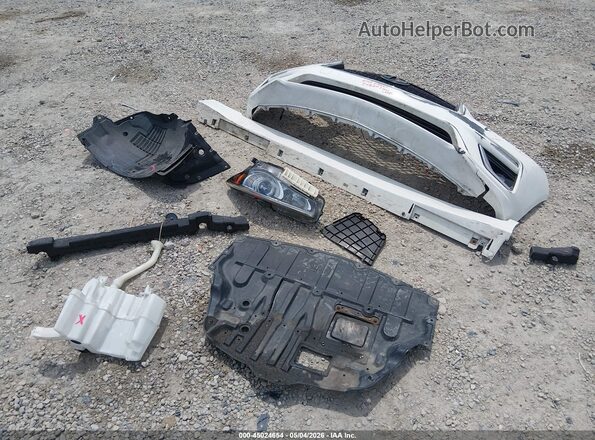 JN1EV7AR8JM443684 2018 INFINITI Q50 White ხელსაწყოთა პანელის ხედი