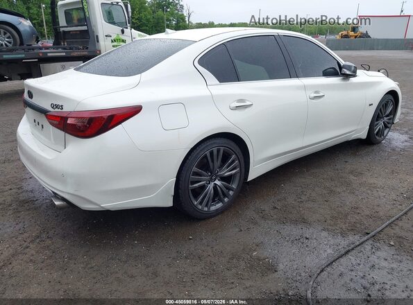 JN1EV7AR9LM256019 2020 INFINITI Q50 White Rear right