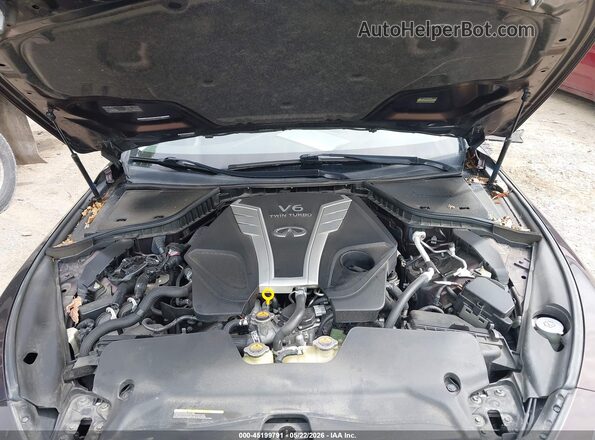 JN1EV7ARXJM437482 2018 INFINITI Q50 Brown Հետևի տեսք