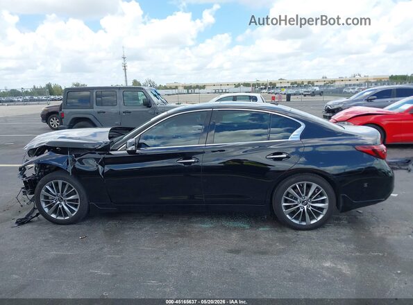 JN1EV7BP3NM310317 2022 INFINITI Q50 Black 