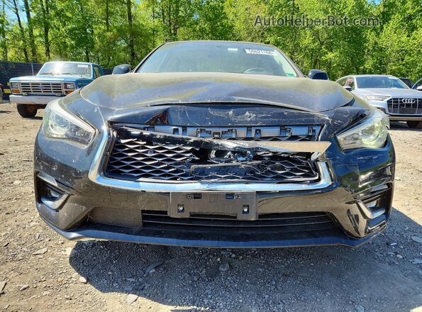 JN1EV7BP4PM512375 2023 INFINITI Q50 Black წინა ხედი