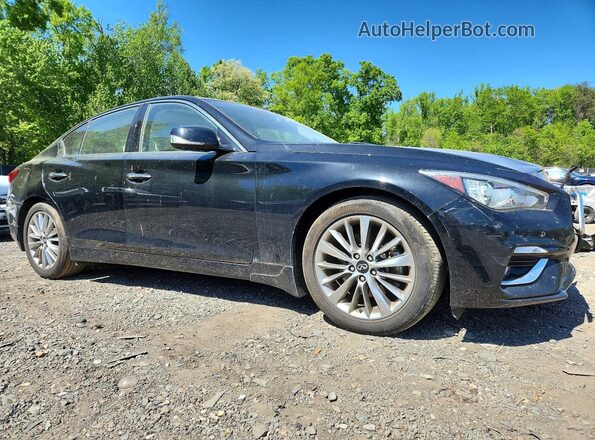 JN1EV7BP4PM512375 2023 INFINITI Q50 Black წინა მარჯვენა