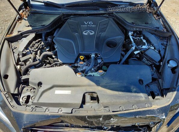 JN1EV7BP4PM512375 2023 INFINITI Q50 Black უკანა სალონის ხედი