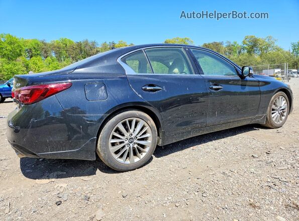 JN1EV7BP4PM512375 2023 INFINITI Q50 Black უკანა მარჯვენა