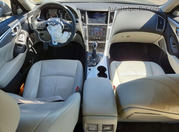 JN1EV7BP4PM512375 2023 INFINITI Q50 Black წინა პანელის ხედი